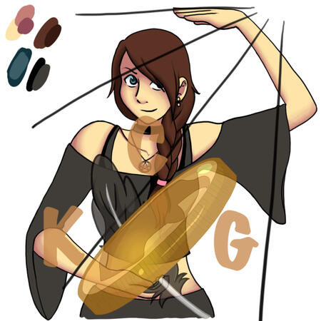 An older WIP that gives an example of the kind of shading I can do